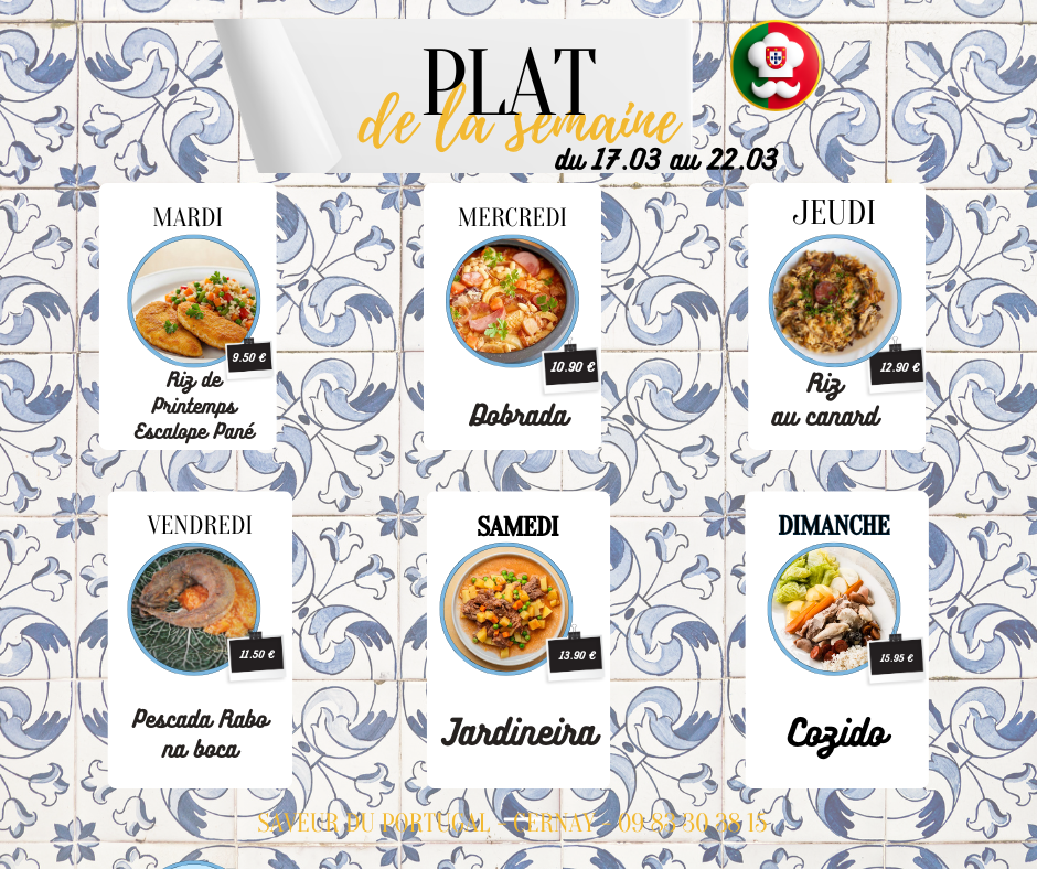 Copie de Jaune et Blanc Simple Esthetique Elegant Colore Illustration Motif de citron Planning de la semaine Planning Publication Facebook - Saveur du Portugal -Magasin portugais à Colmar